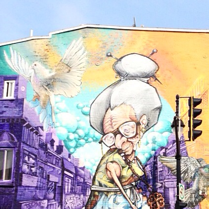 Street art tour Montréal par Latelierdal