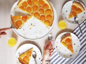 Recette tarte abricots Latelierdal blog mode voyage food