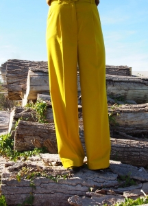 look pantalon moutarde latelierdal blog mode