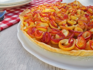 Recette tarte aux pommes en forme de roses L'atelier d'al blog mode voyage food