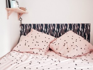 DIY tête de lit tuto L'atelier d'al blog mode lifestyle