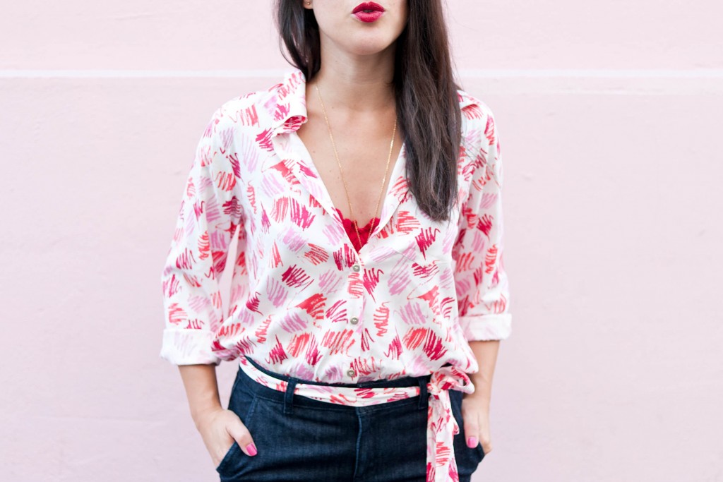 look Wear Lemonade chemise Simona L'atelier d'al blog mode lifestyle DIY Paris Bordeaux