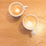 daily sunday coffee latte art 