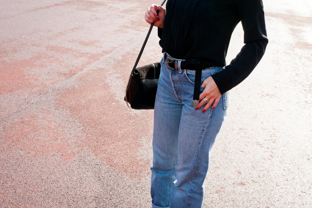 look jean 501 vintage blazer L'atelier d'al Blog mode lifestyle Paris 