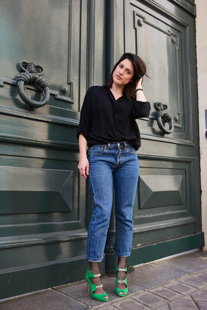 Look Bettina Vermillon L'atelier d'al blog mode lifestyle Paris
