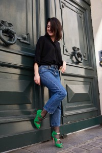 Look Bettina Vermillon L'atelier d'al blog mode lifestyle Paris
