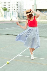 look tennis Roland Garros L'atelier d'al blog mode lifestyle paris