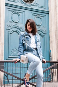 look blue jean L'atelier d'al blog mode lifetsyle Paris