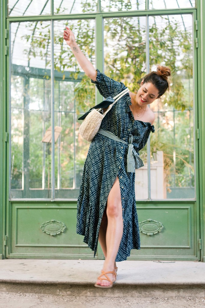 look robe longue été L'atelier d'al blog mode lifestyle Paris
