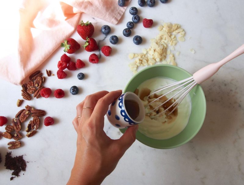 La glace au yaourt maison *frozen yogurt* sans sorbetière recette hyper facile L'atelier d'al blog mode lifestyle DIY