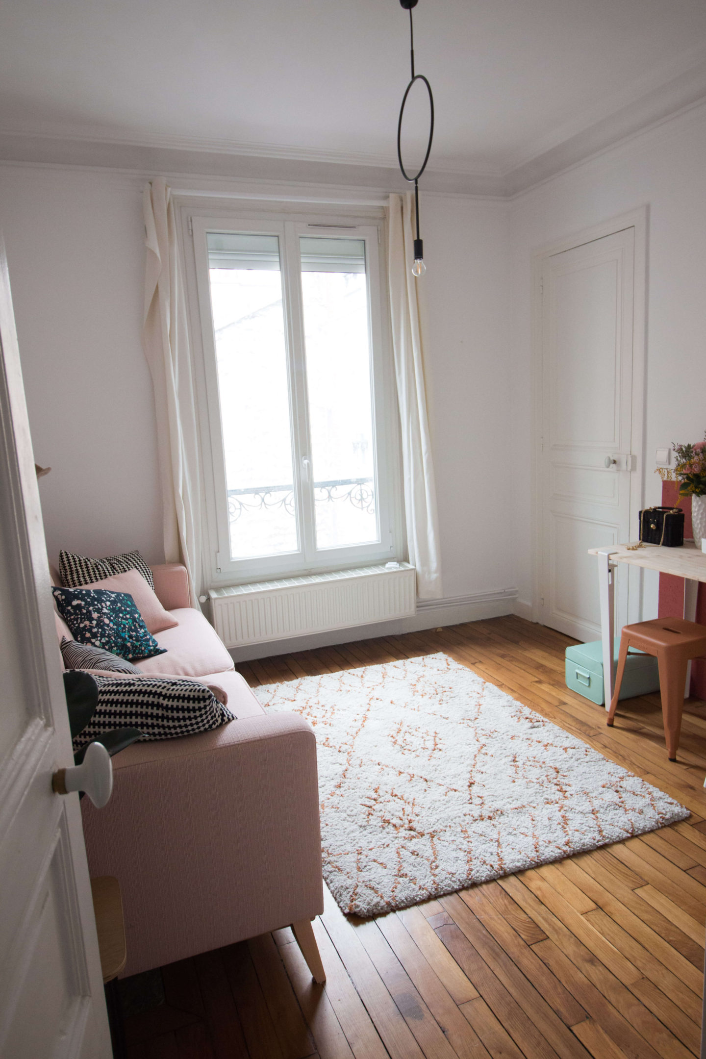 Mon appartement Paris bureau chambre d'amis L'atelier d'al blog mode lifestyle décoration DIY