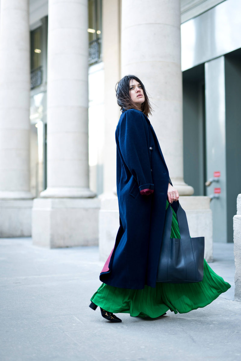 Comment parler un manteau extra long L'atelier d'al look blog mode lifestyle fashion DIY Paris streetstyle