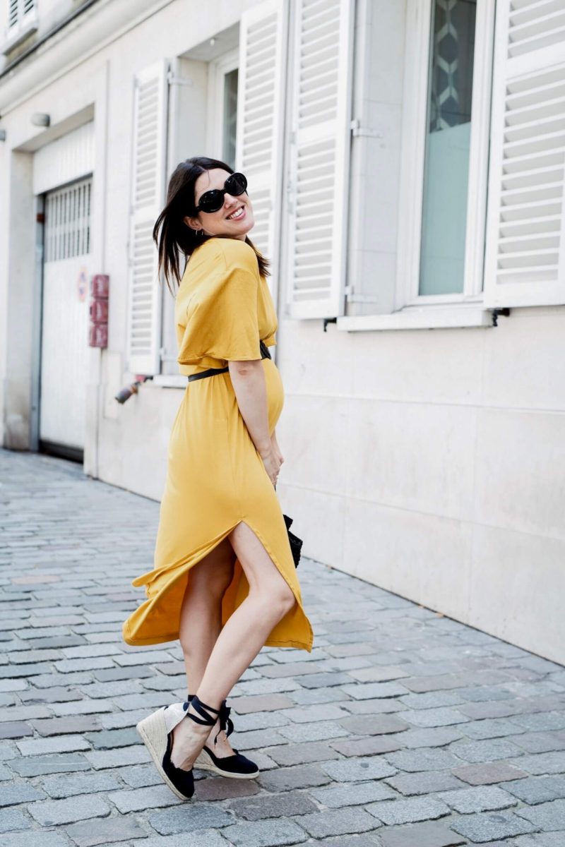 Looks de grossesse second trimestre l'atelier d'al blog mode lifestyle Paris