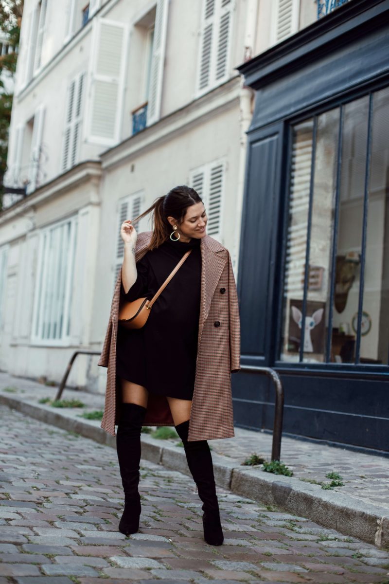 Look de grossesse maternité en cuissardes Anne-laure L'atelier d'al blog mode lifestyle Paris