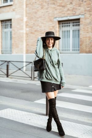 3 ways to wear Trois façons de porter le sweat à capuche hoodie L'atelier d'al latelierdal blog mode fashion lifestyle